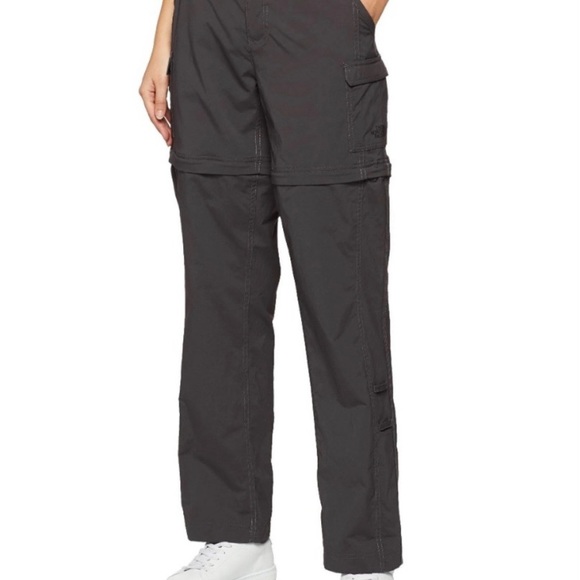 The North Face Paramount Peak Grey Convertible Pant Size 8 - Picture 1 of 14
